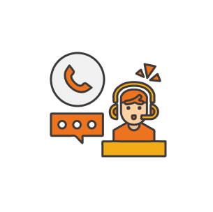 手続きに関するお知らせイラスト