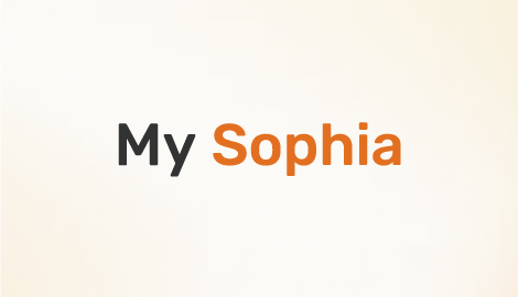 契約者様専用マイページ<br>「My Sophia」
